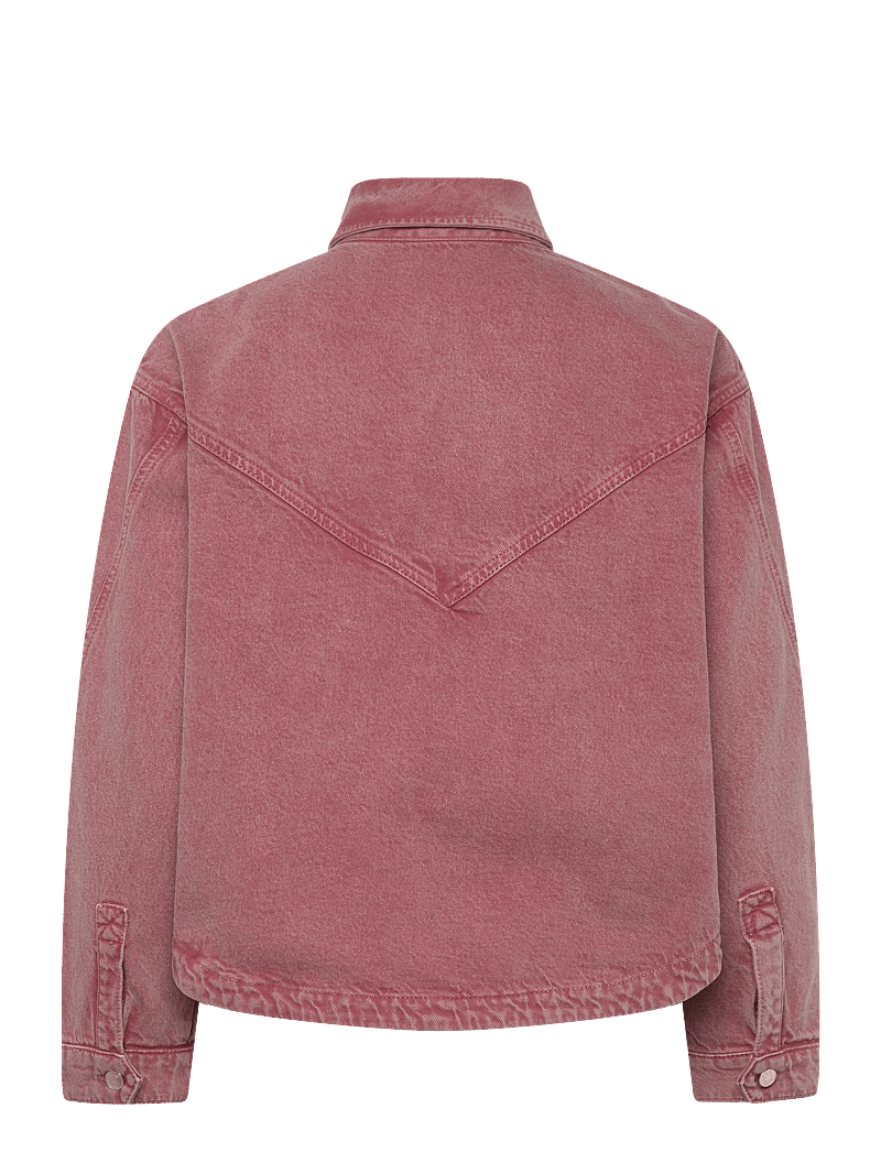 ba&sh - VESTE RUNO - spring jackets - rose - 2