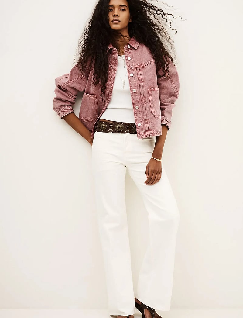 ba&sh - VESTE RUNO - spring jackets - rose - 0