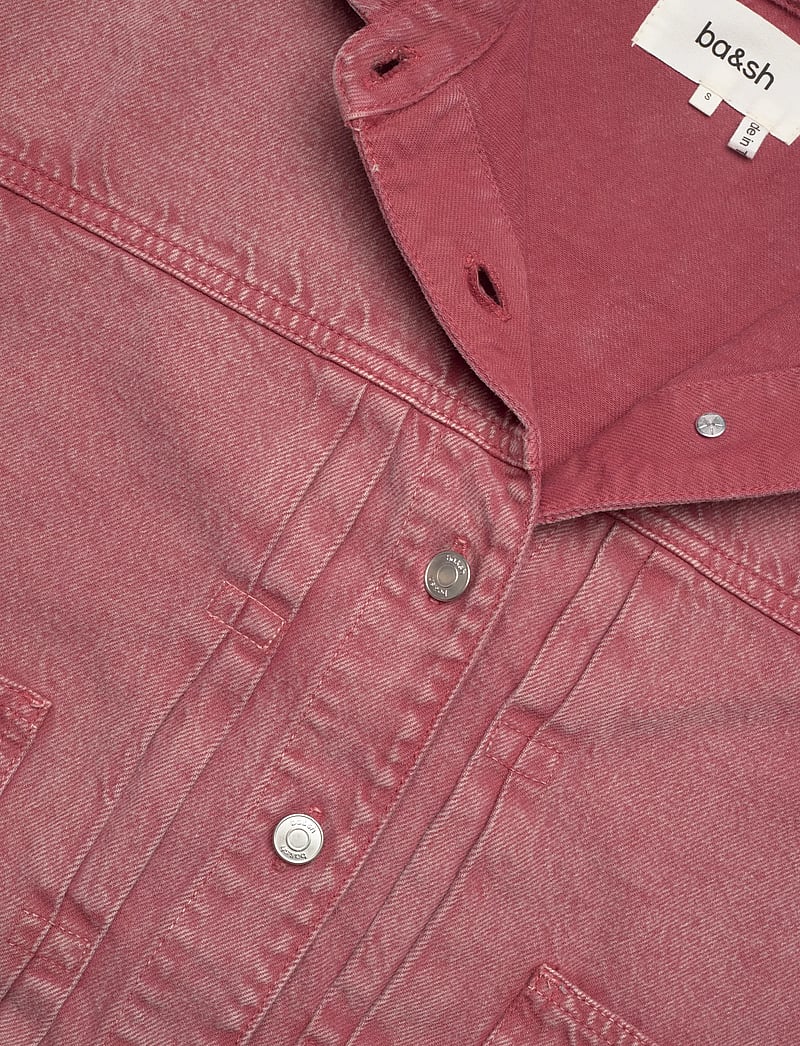 ba&sh - VESTE RUNO - spring jackets - rose - 5