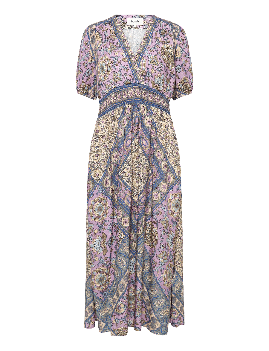 ba&sh - ROBE SIDELIE - maxi dresses - mauve - 0