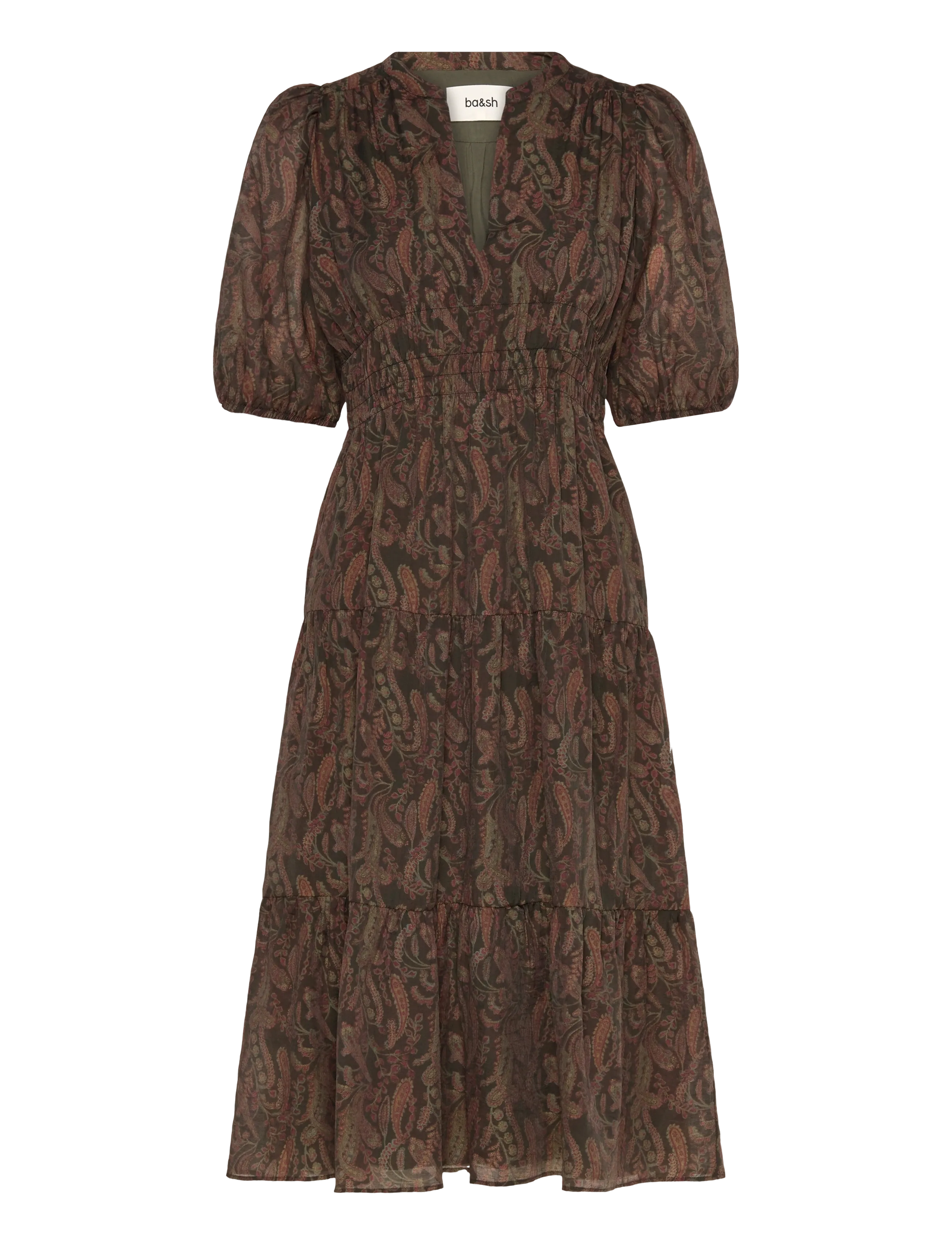 ba&sh ROBE TANYSSA - Officewear - KAKI / brown