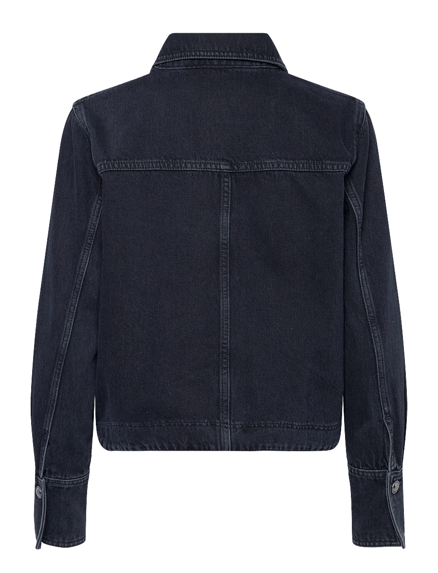 ba&sh - TOP TAVY - denim shirts - bleunuit - 2