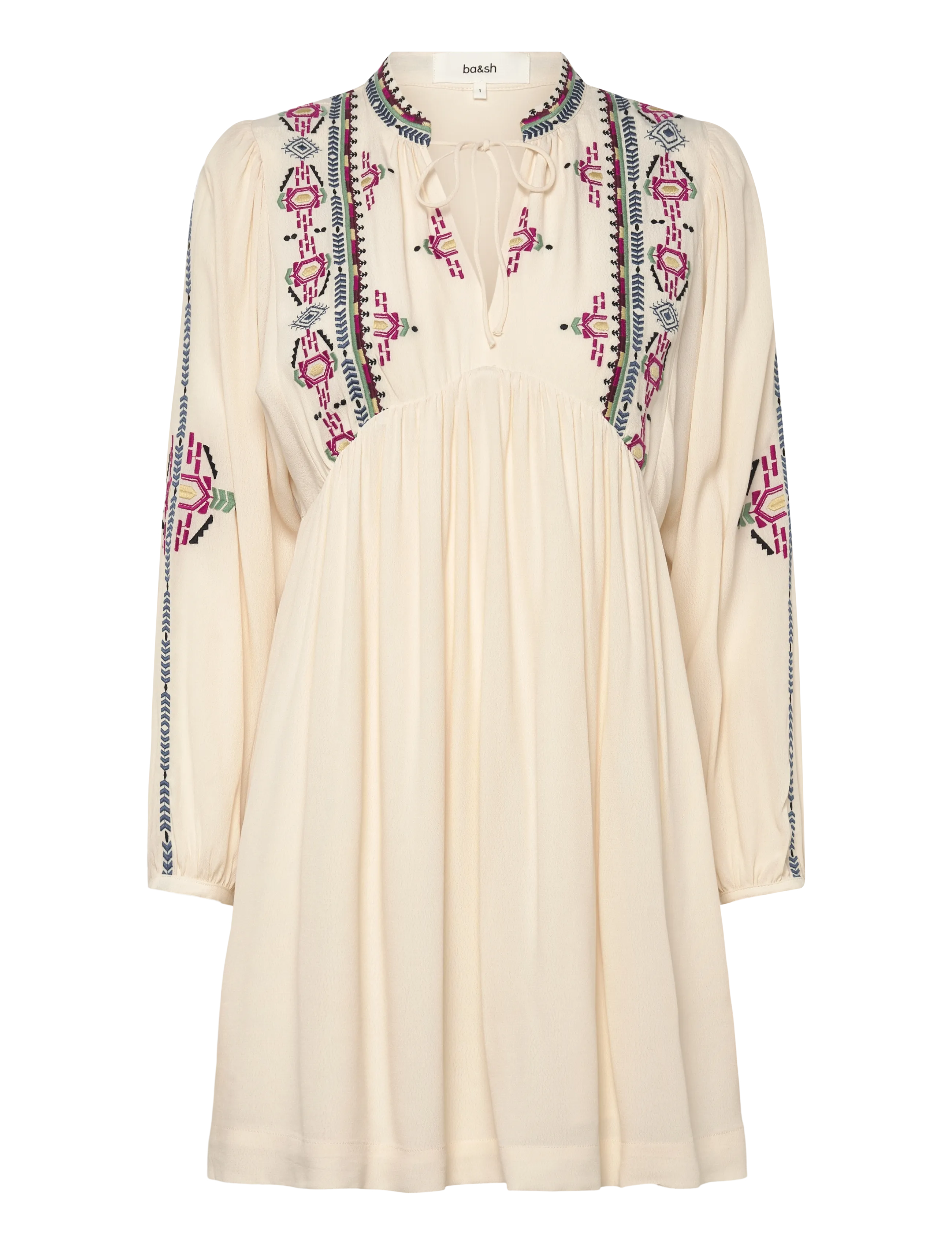 ba&sh ROBE TELMA - Tøj - ECRU / cream