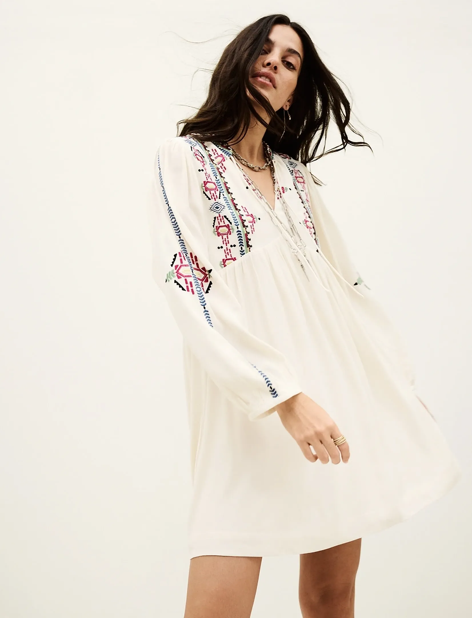 ba&sh - ROBE TELMA - kurze kleider - ecru - 3