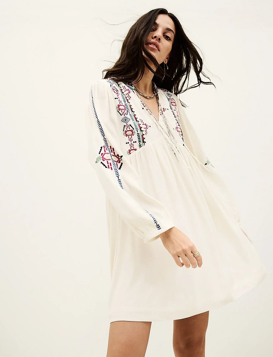 ba&sh - ROBE TELMA - kurze kleider - ecru - 3