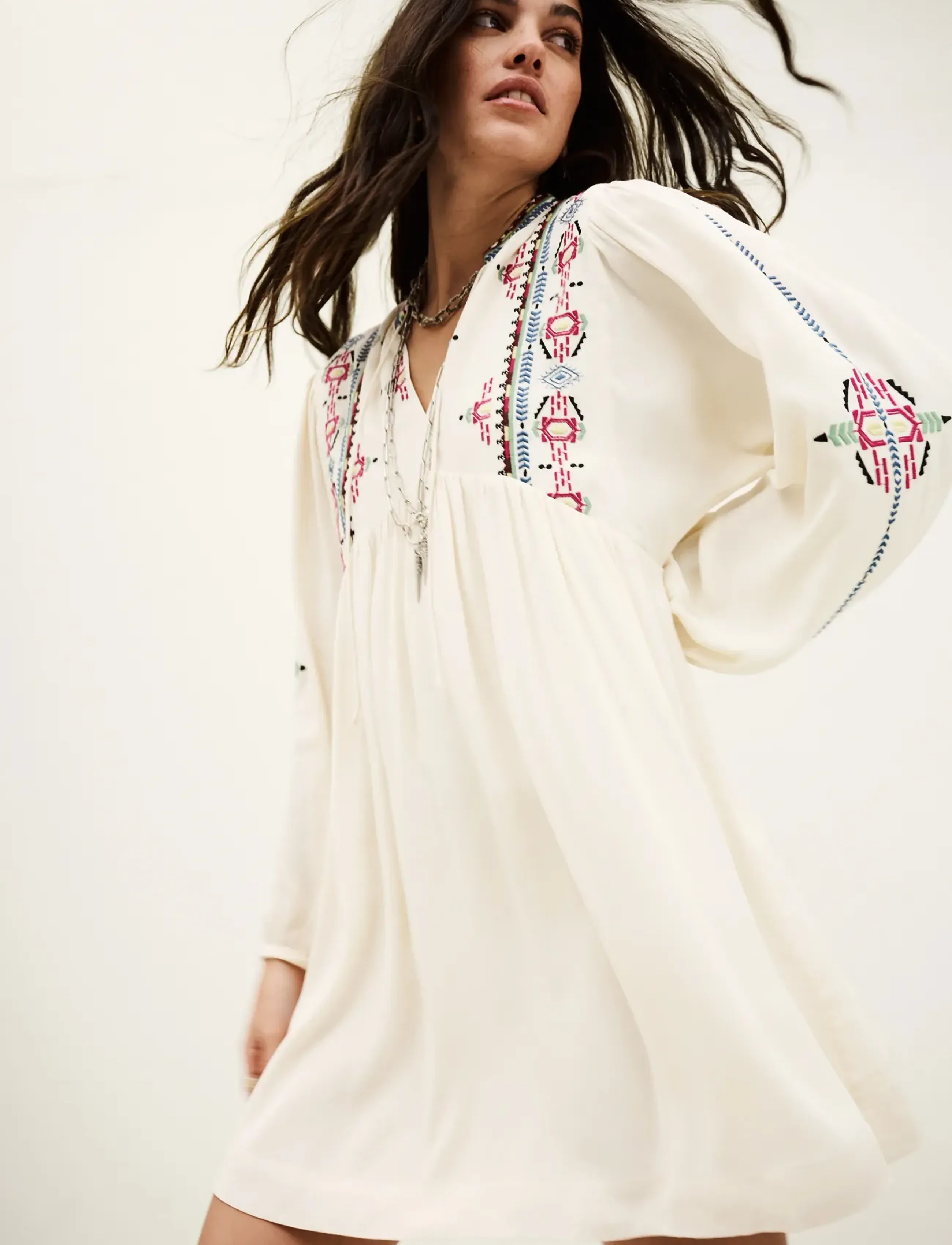 ba&sh - ROBE TELMA - kurze kleider - ecru - 4
