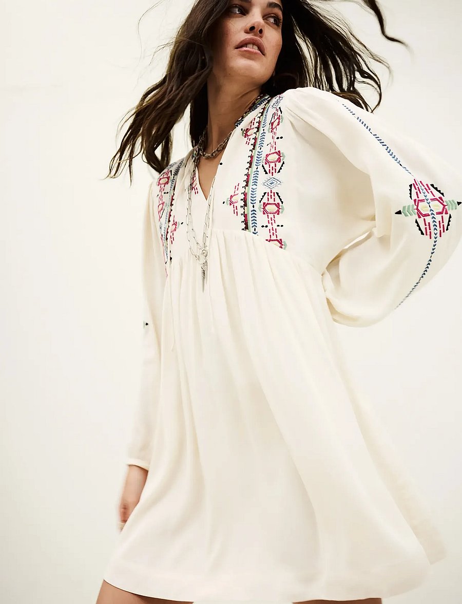 ba&sh - ROBE TELMA - kurze kleider - ecru - 4