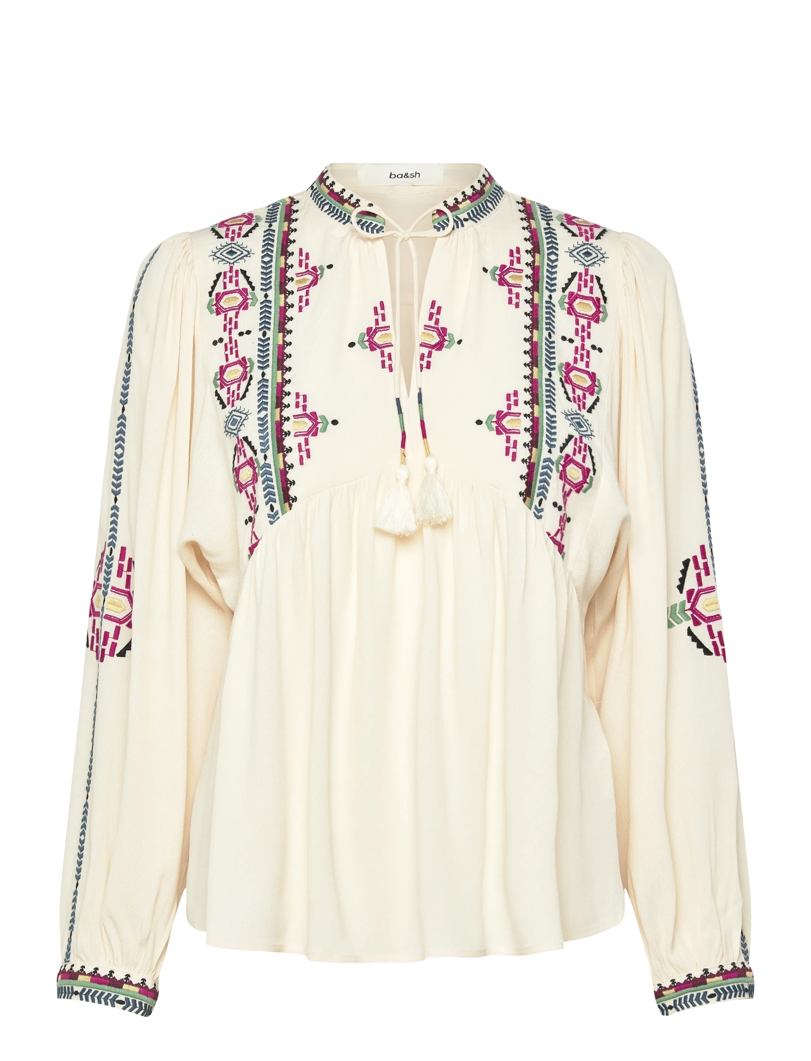 BA&SH Bluse Tilt Cream - 36 - Damen