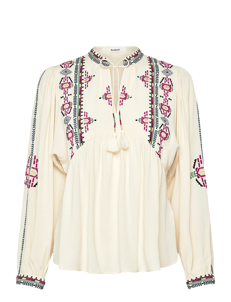 ba&sh - BLOUSE TILT - langermede bluser - ecru - 1