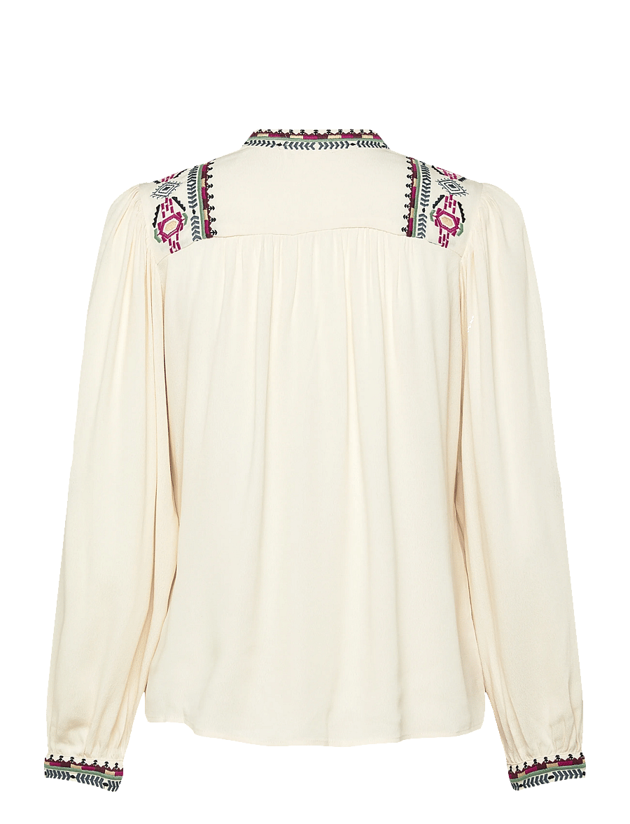 ba&sh - BLOUSE TILT - pikkade varrukatega pluusid - ecru - 2