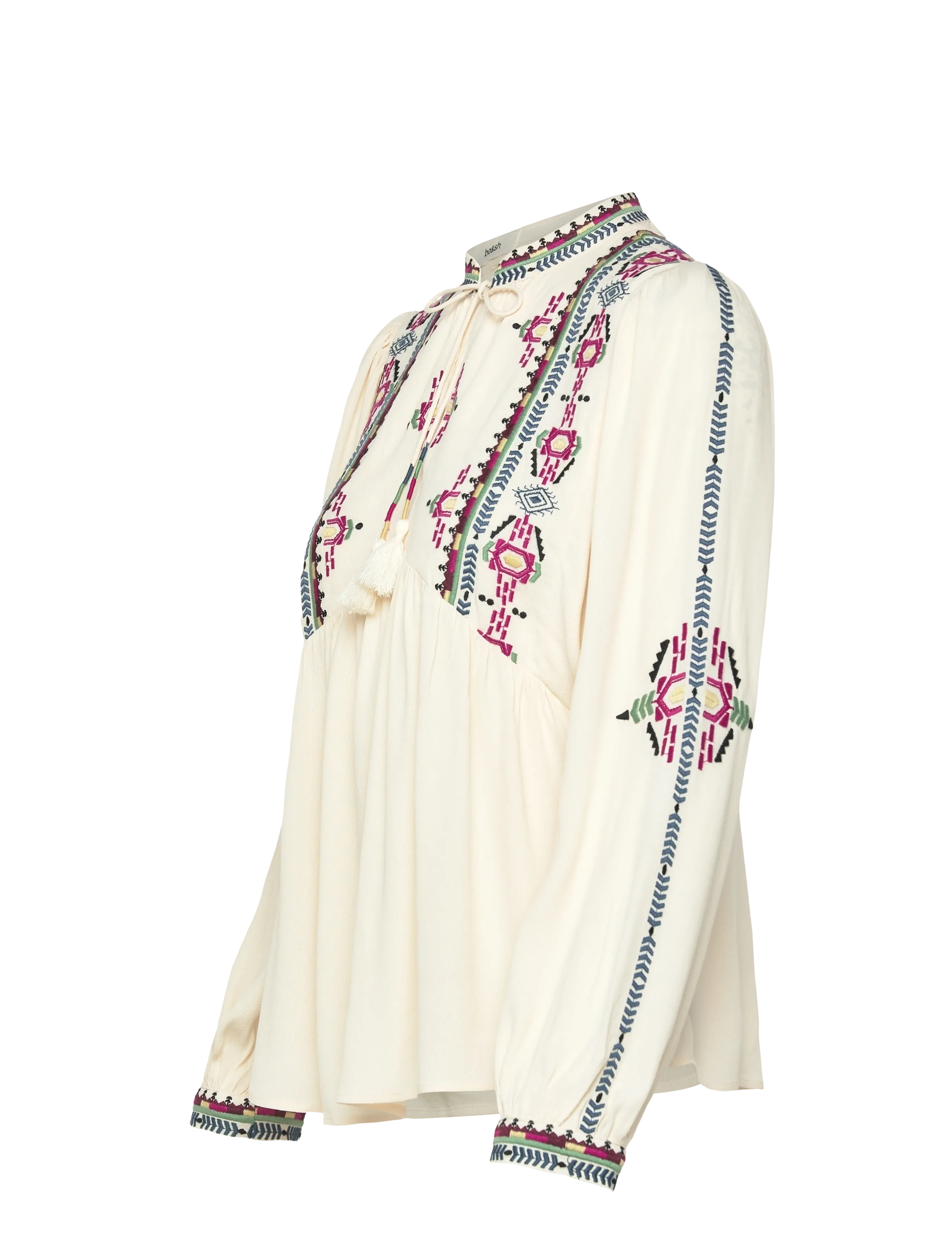 ba&sh - BLOUSE TILT - pikkade varrukatega pluusid - ecru - 3
