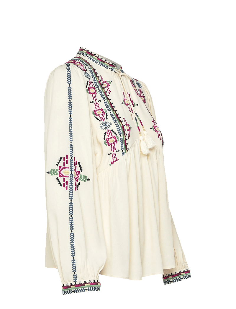 ba&sh - BLOUSE TILT - langermede bluser - ecru - 4