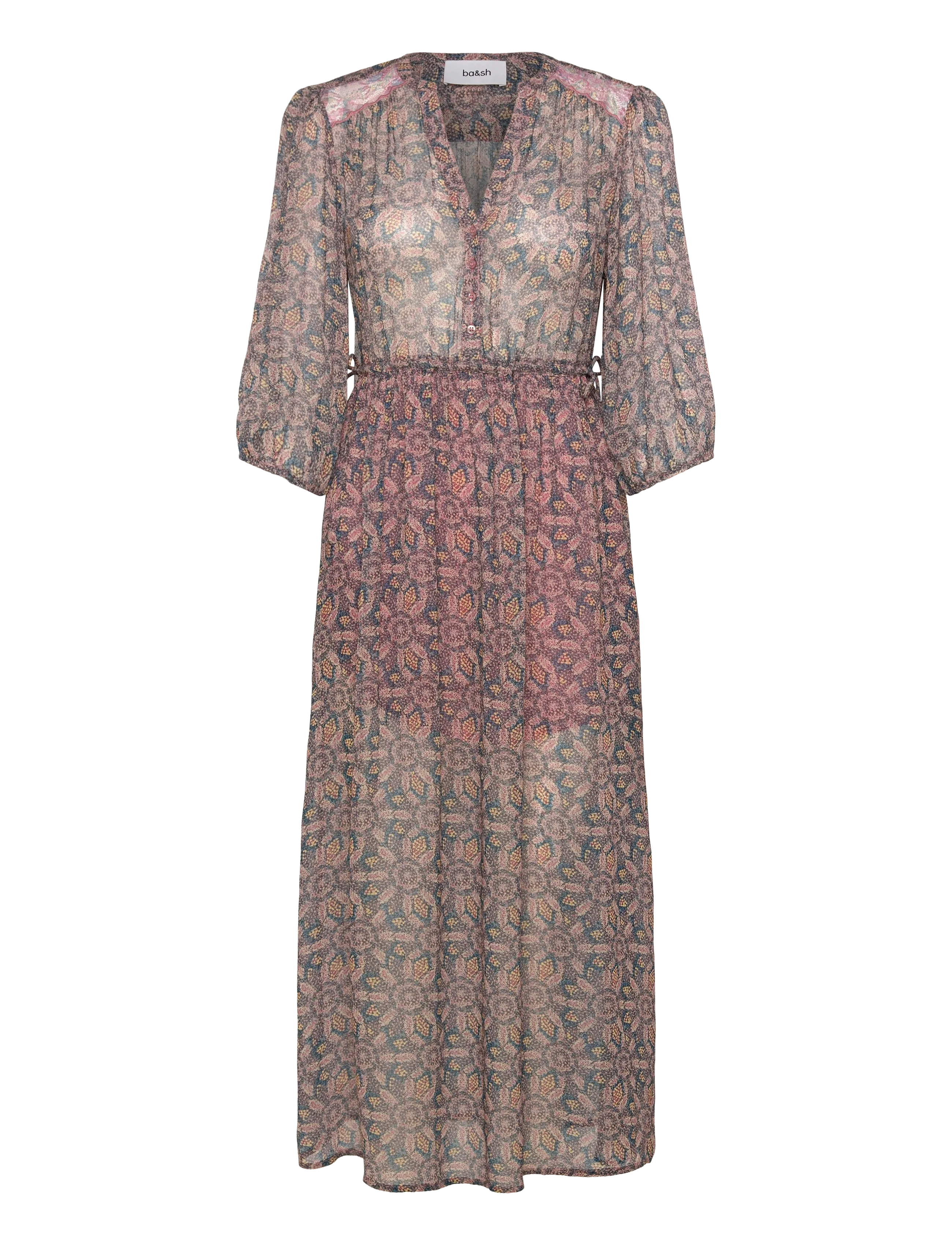 ba&sh ROBE TIZIA - Naujienos - BLUE / multi