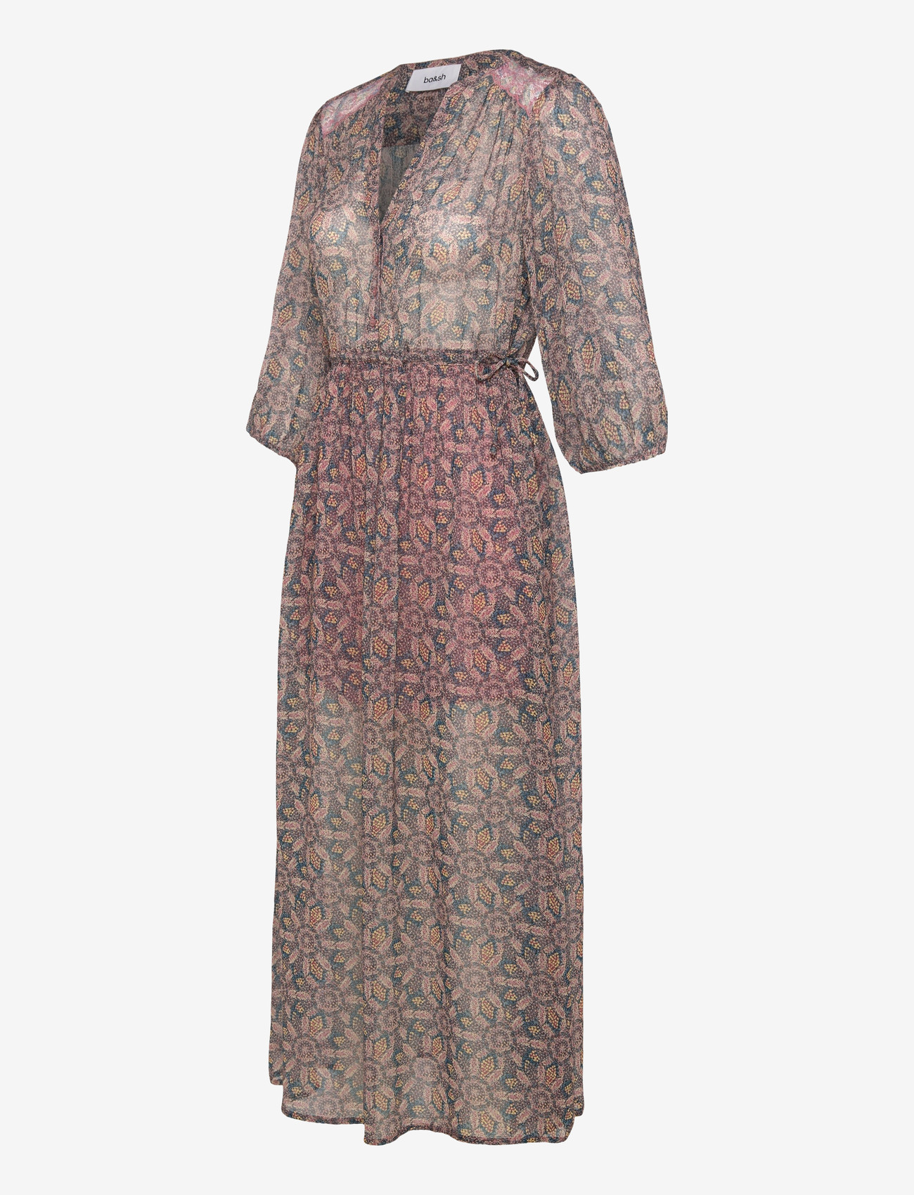 ba&sh - ROBE TIZIA - maxi dresses - blue - 3