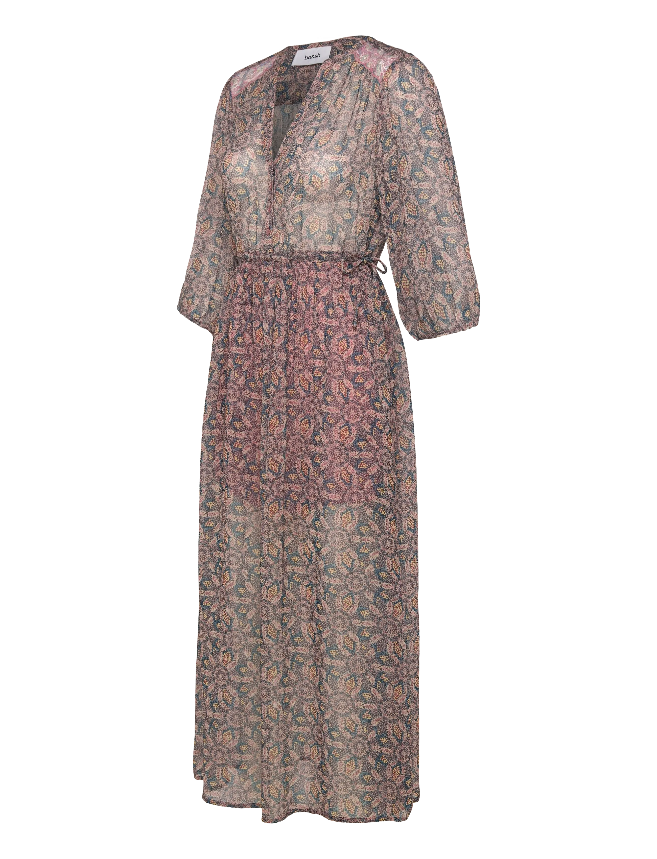 ba&sh - ROBE TIZIA - maxikjoler - blue - 3