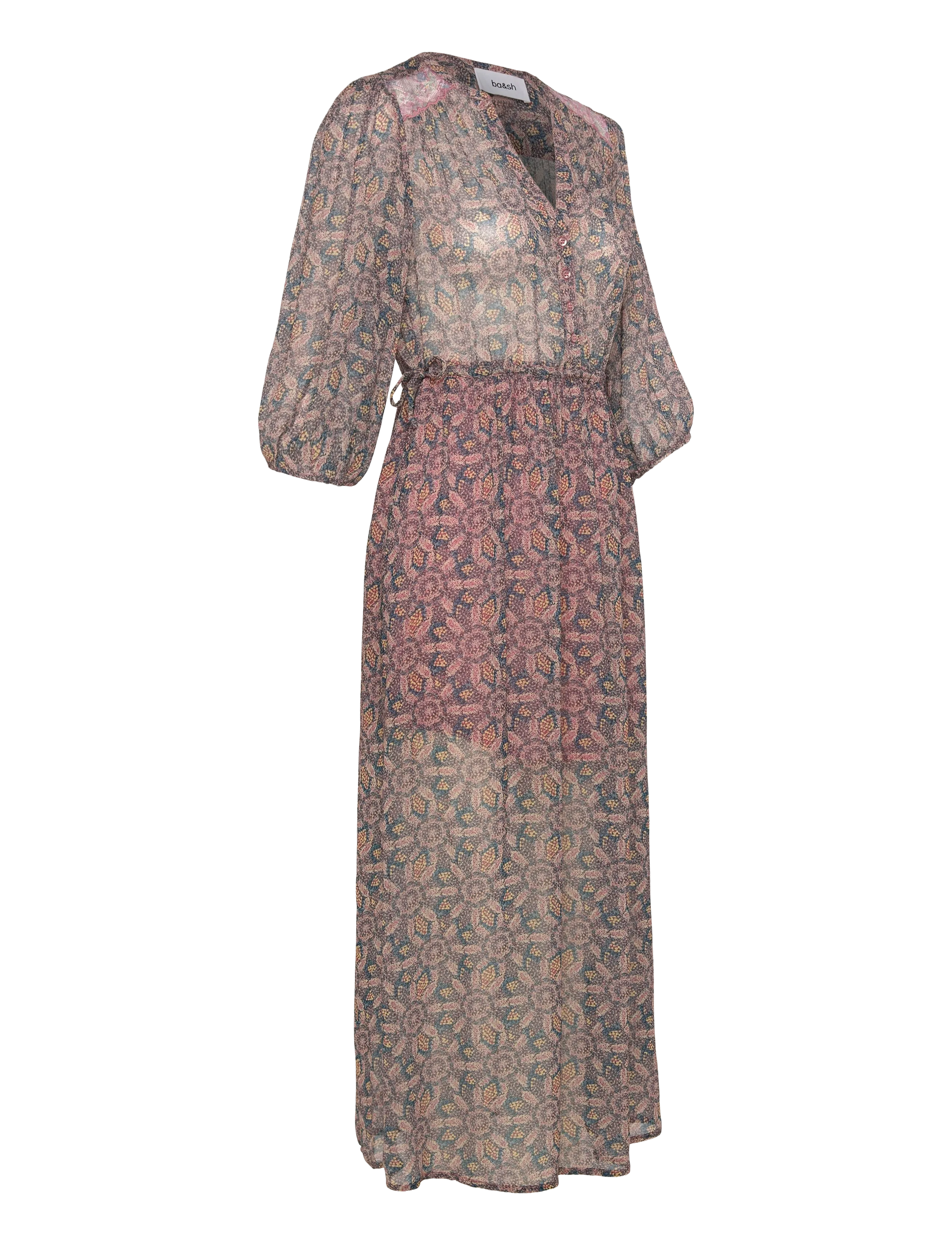 ba&sh - ROBE TIZIA - maxikjoler - blue - 4