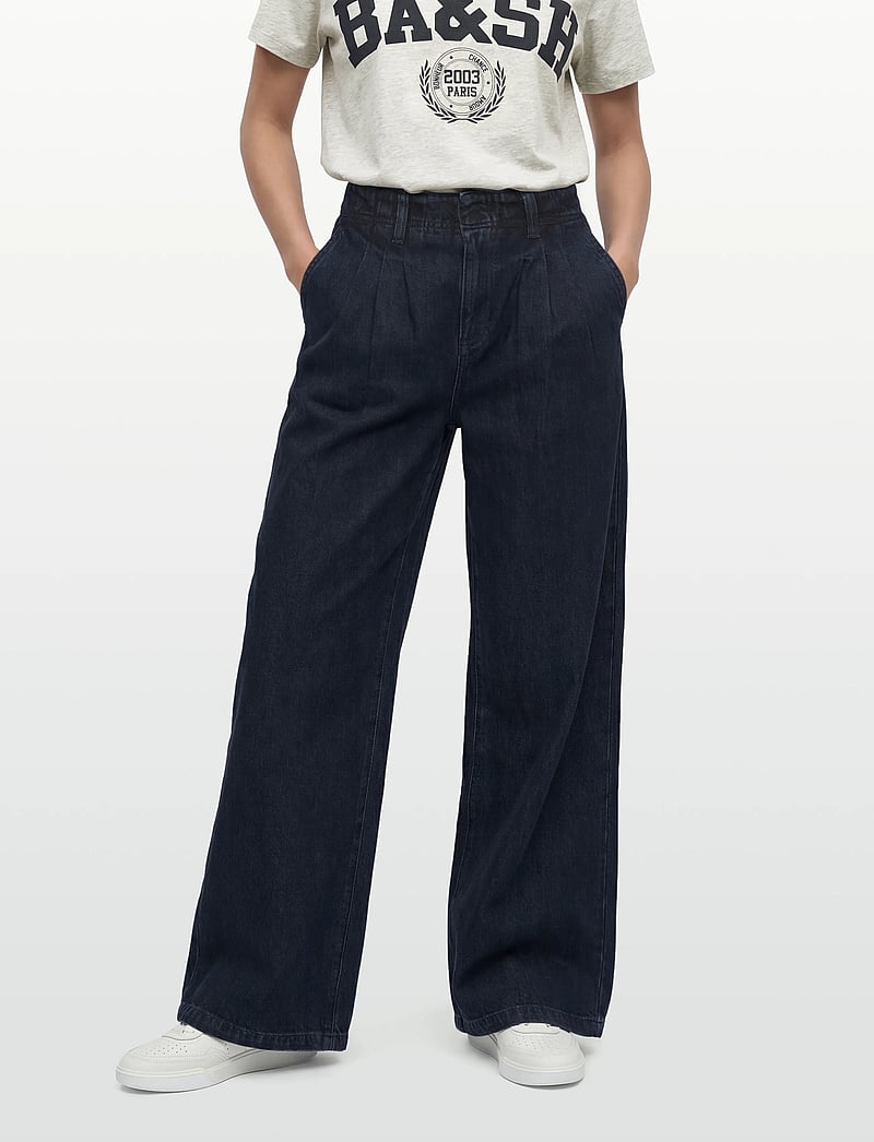 ba&sh - JEAN TOBY - brede jeans - bleunuit - 3