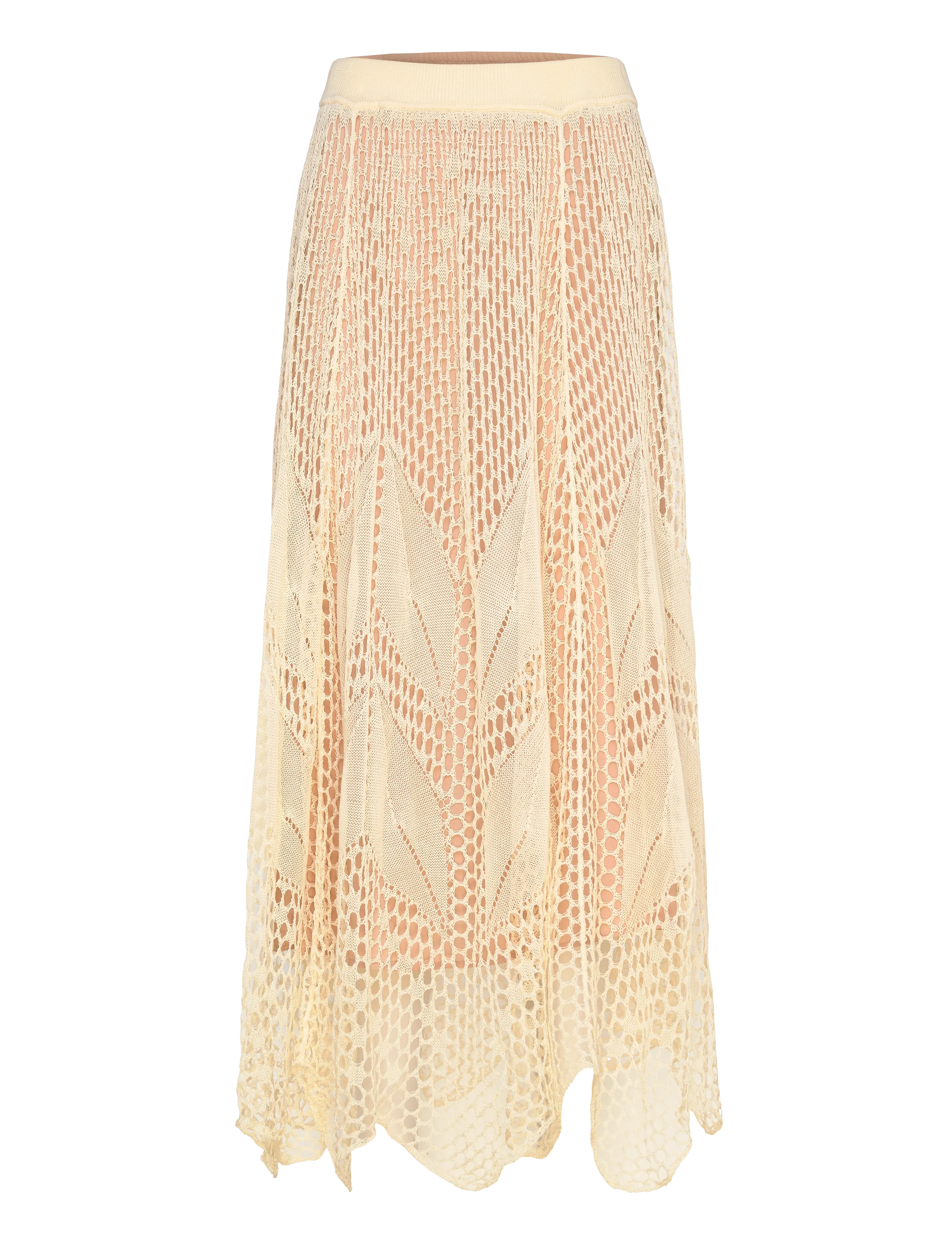 BA&SH Jupe Ulysse Cream - M - Damen