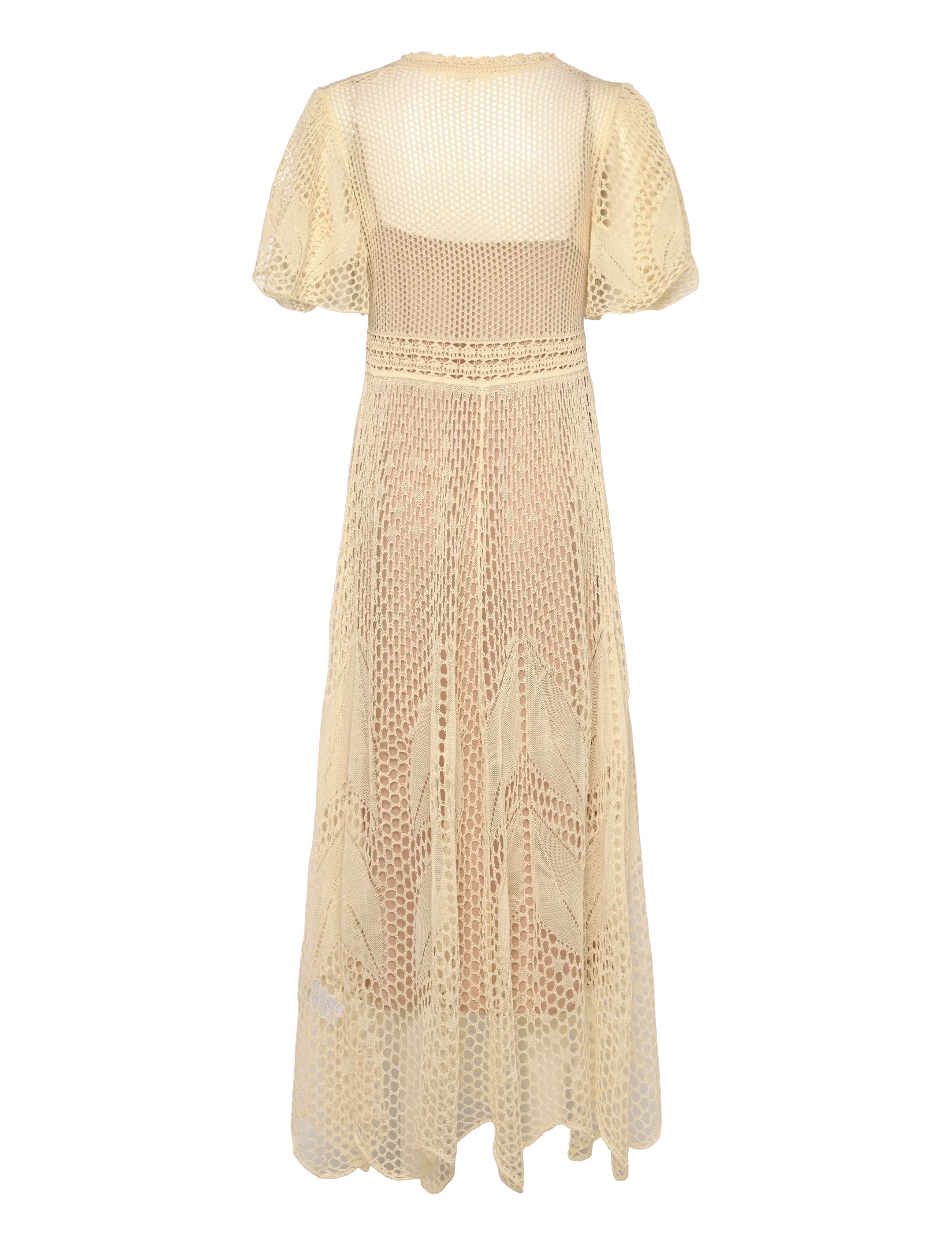 ba&sh - ROBE UMIA - sommerkleider - vanille - 1