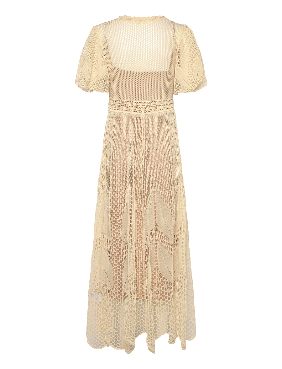 ba&sh - ROBE UMIA - sommerkleider - vanille - 1