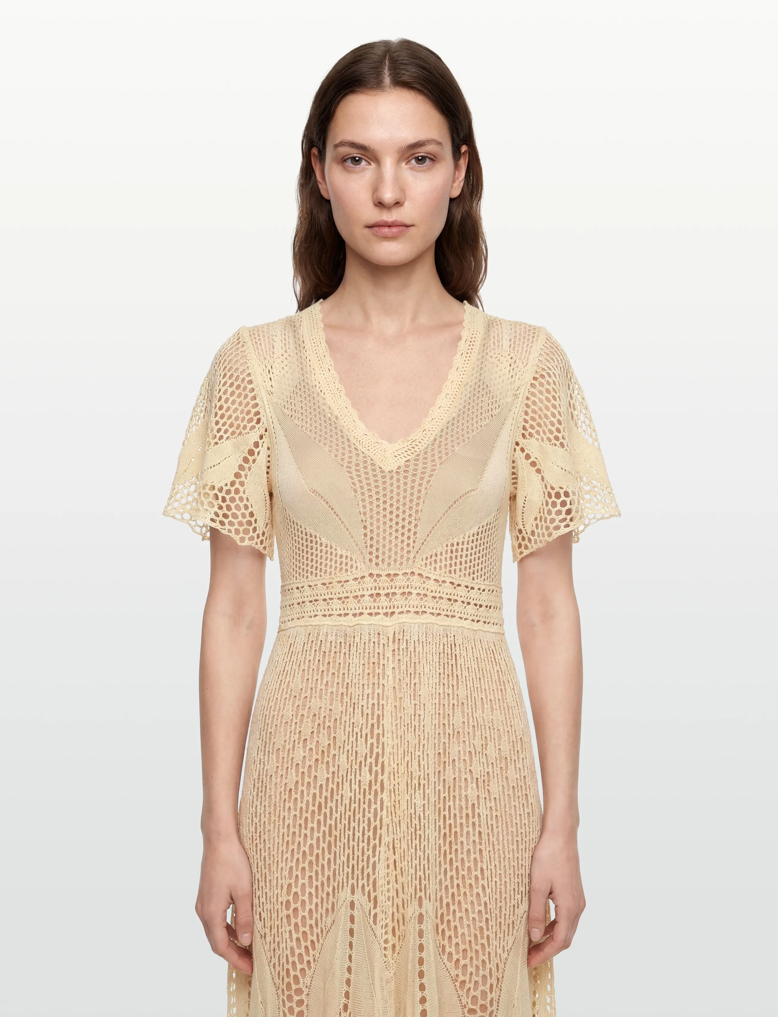 ba&sh - ROBE UMIA - sommerkleider - vanille - 4