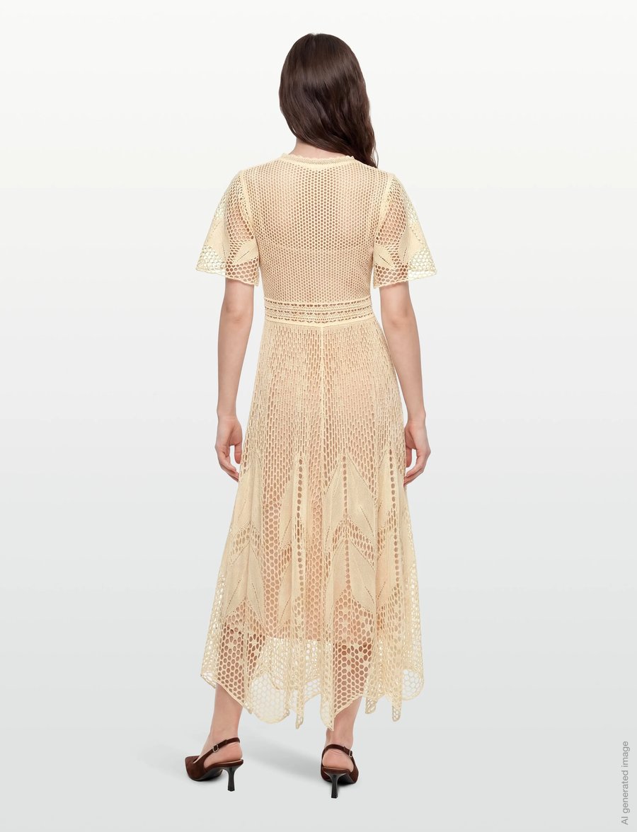 ba&sh - ROBE UMIA - sommerkleider - vanille - 5