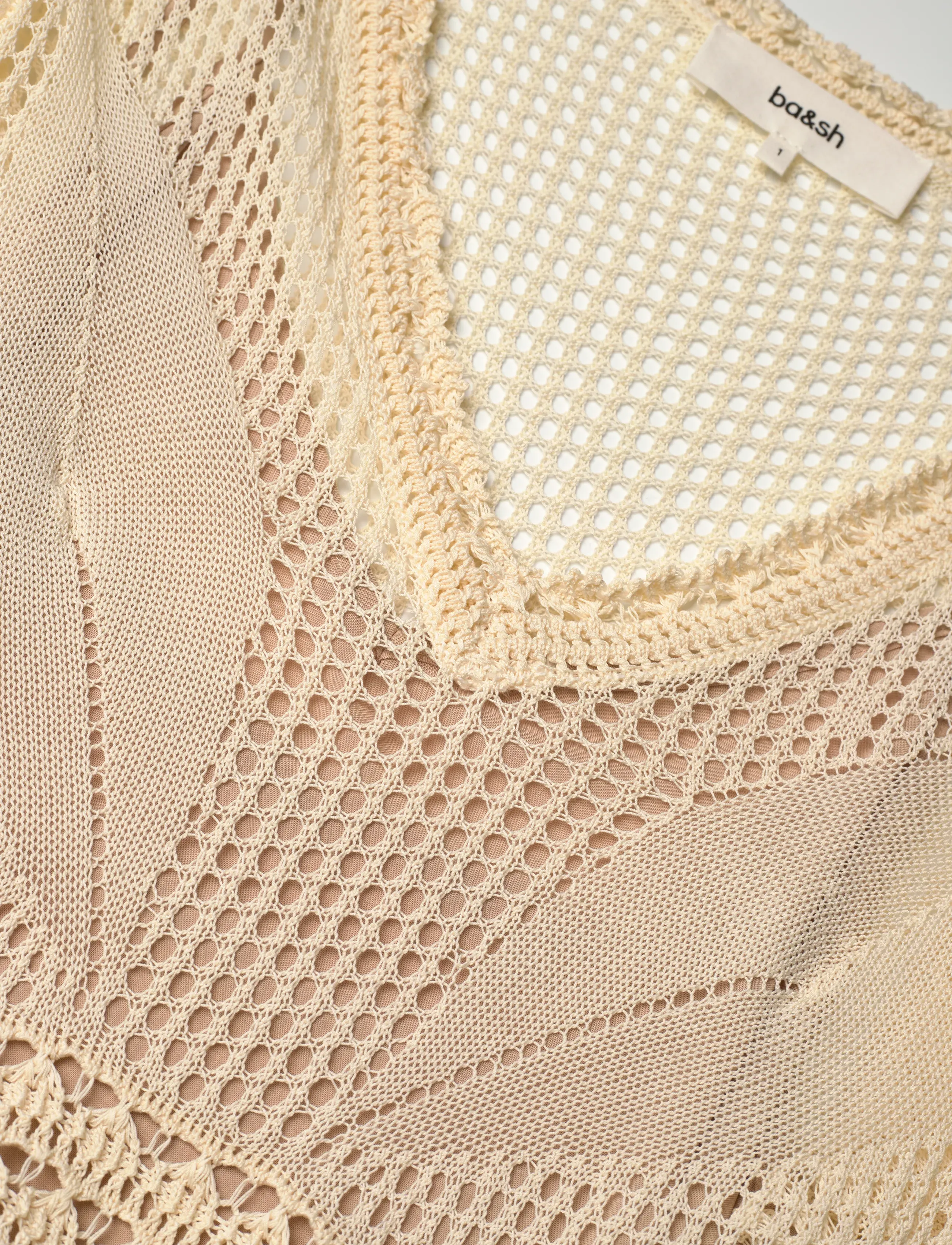 ba&sh - ROBE UMIA - sommerkleider - vanille - 3