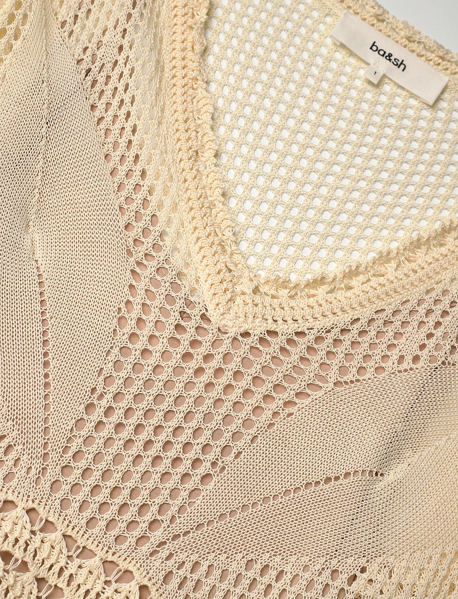 ba&sh - ROBE UMIA - sommerkleider - vanille - 3