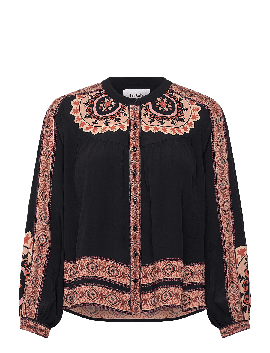 ba&sh - CHEMISE VALDA - blouses à manches longues - carbone - 1