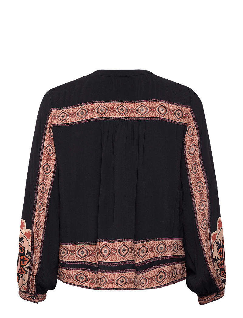 ba&sh - CHEMISE VALDA - long sleeved blouses - carbone - 1