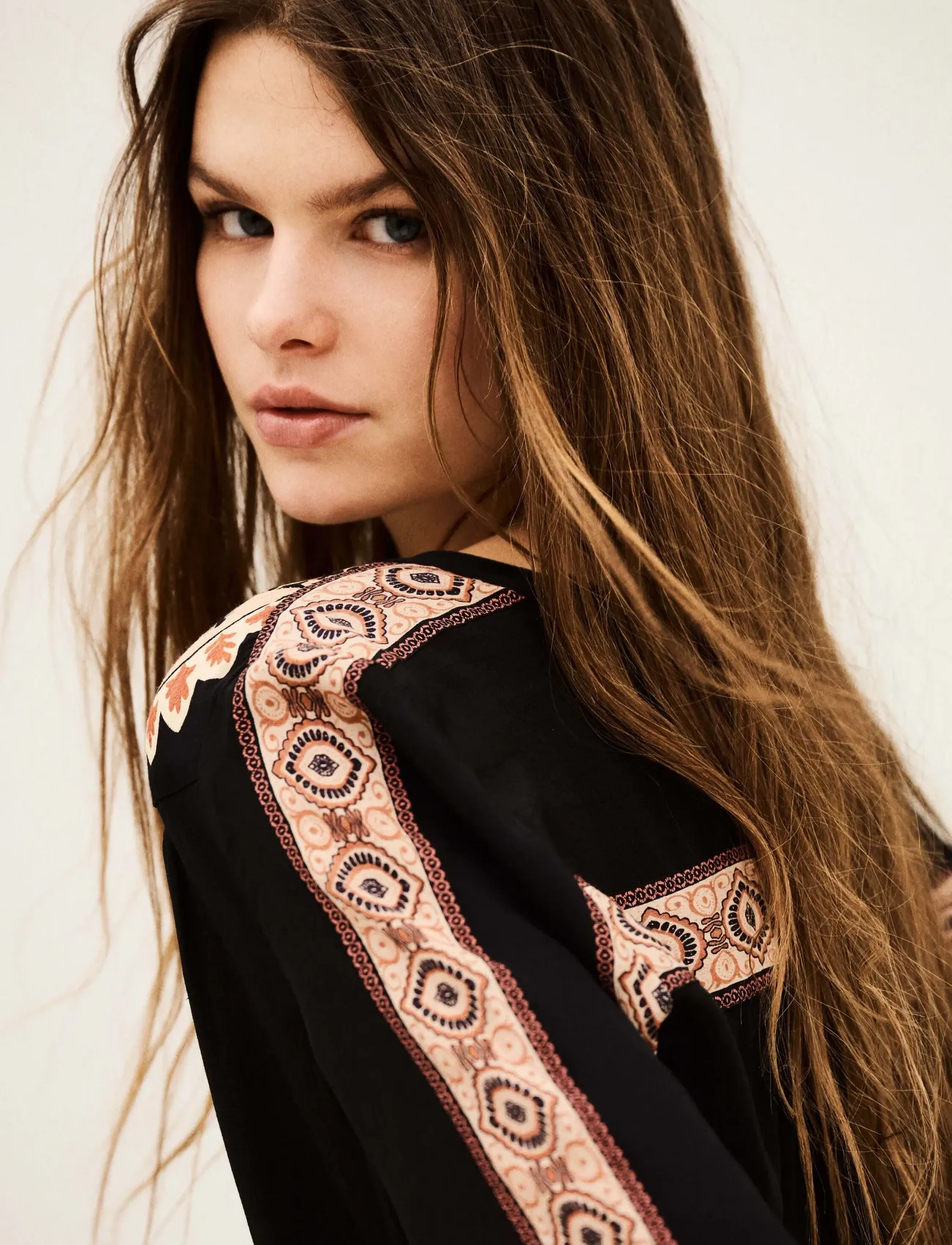 ba&sh - CHEMISE VALDA - blouses à manches longues - carbone - 3