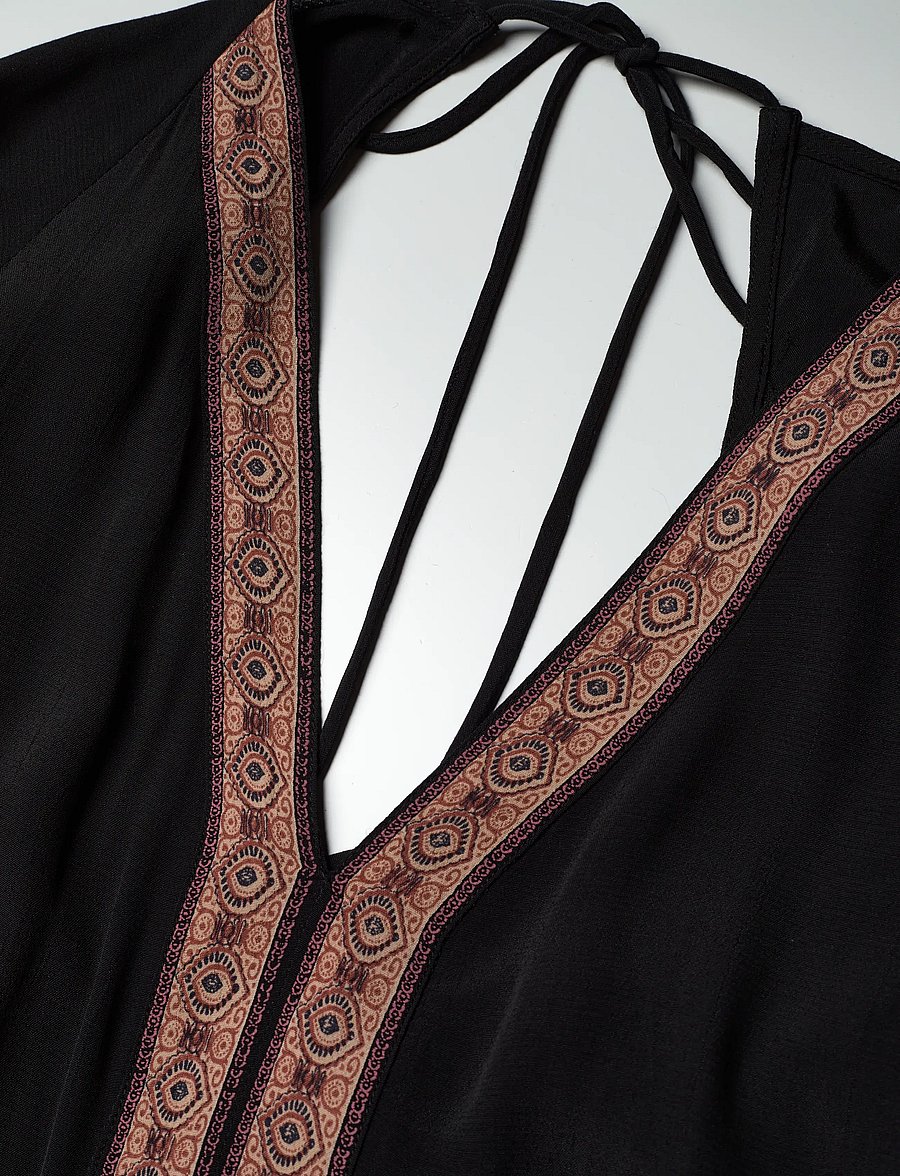 ba&sh - ROBE VERA - maxiklänningar - carbone - 5
