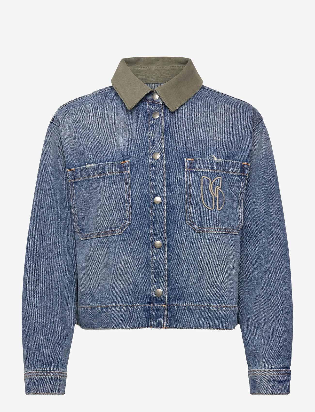 ba&sh - VESTE VIGILIO - frühlingsjacken - lightusedblue - 0