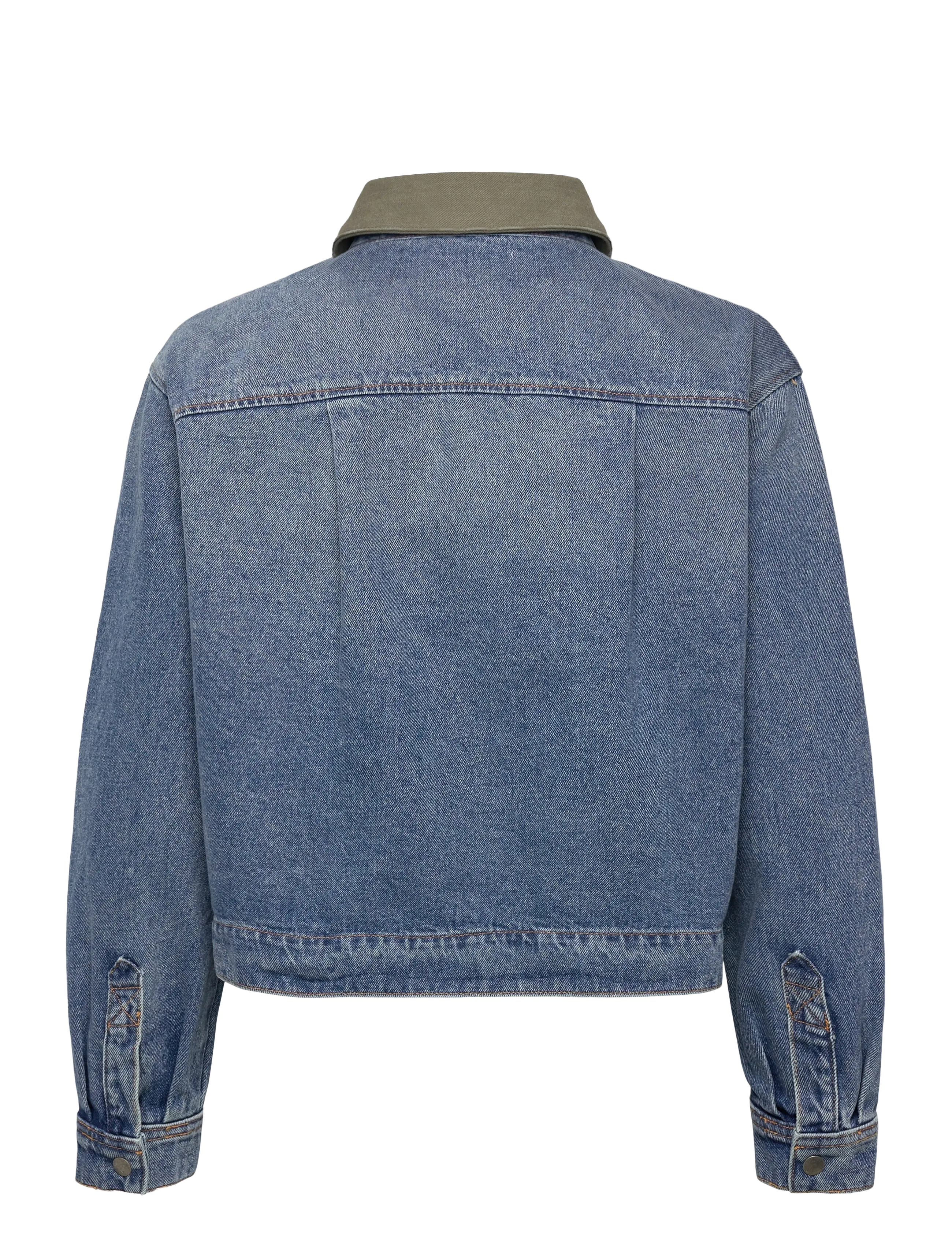ba&sh - VESTE VIGILIO - forårsjakker - lightusedblue - 2
