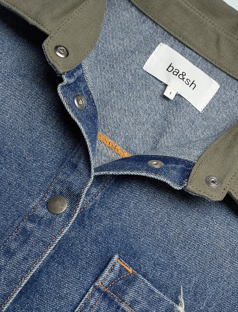 ba&sh - VESTE VIGILIO - frühlingsjacken - lightusedblue - 2