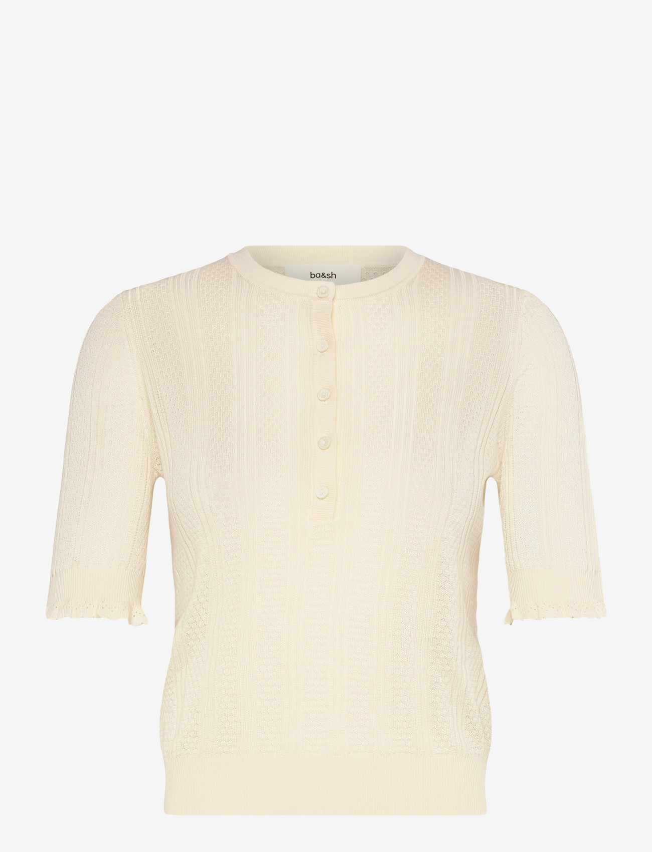 ba&sh - PULL VIOLA - sweaters - ecru - 1