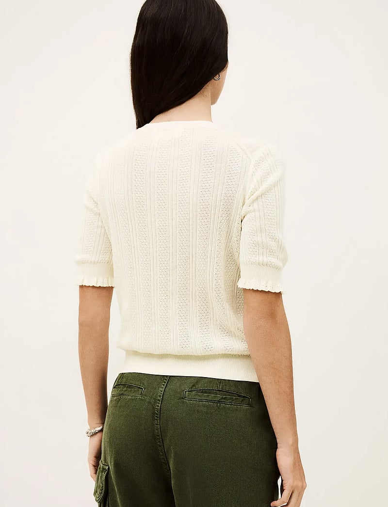 ba&sh - PULL VIOLA - sweaters - ecru - 3