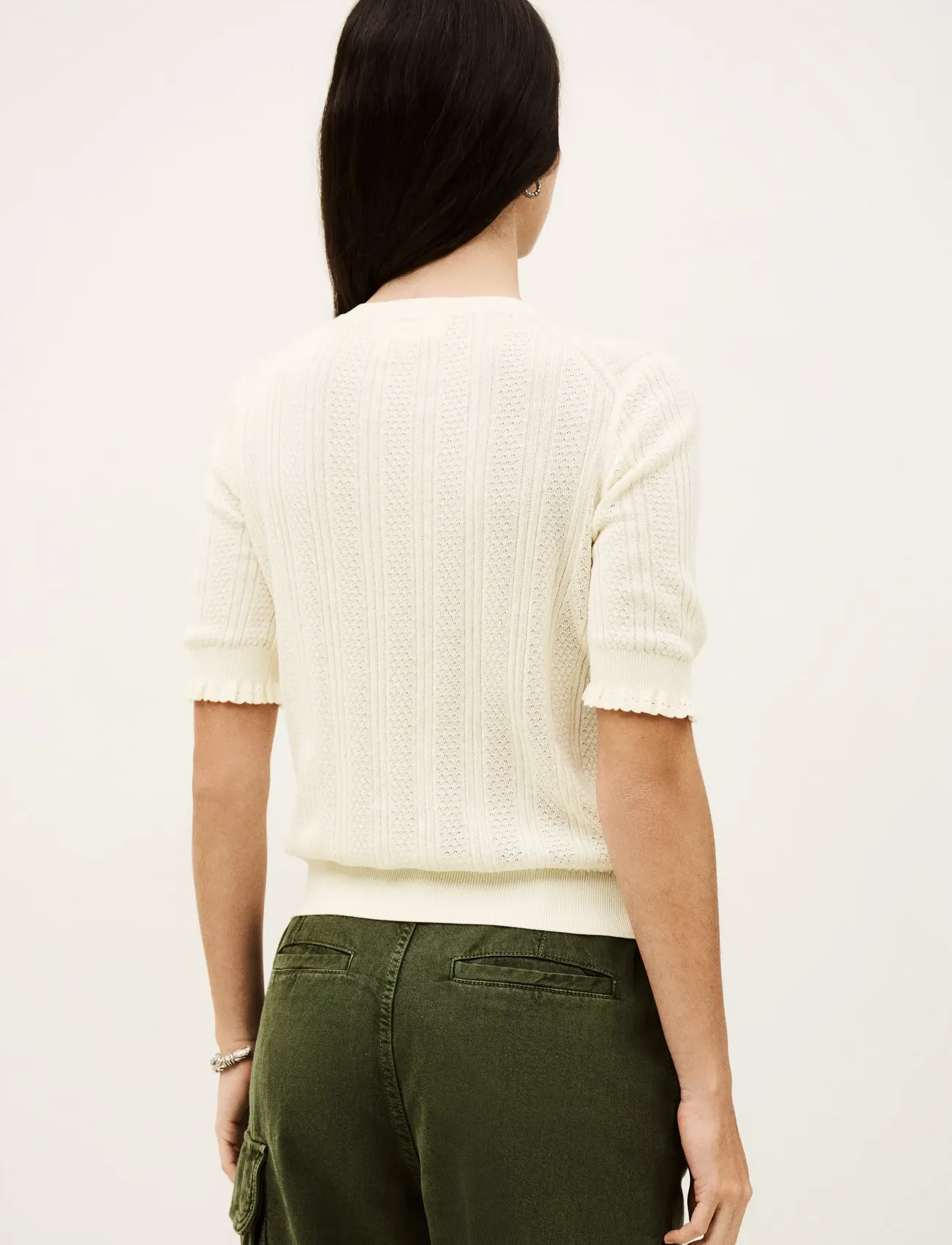 ba&sh - PULL VIOLA - sviitrid - ecru - 3
