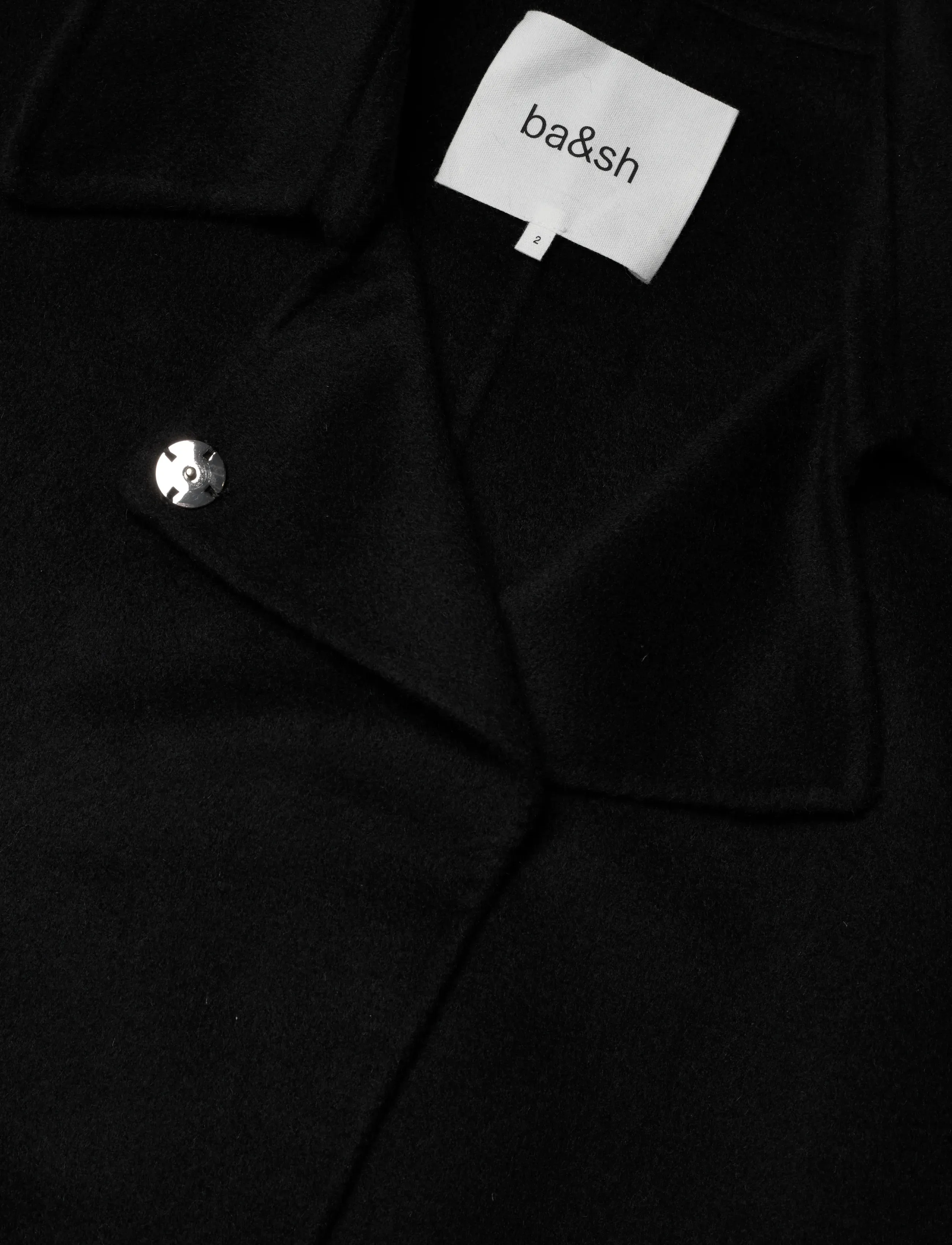 ba&sh - MANTEAU KATE - black - 5