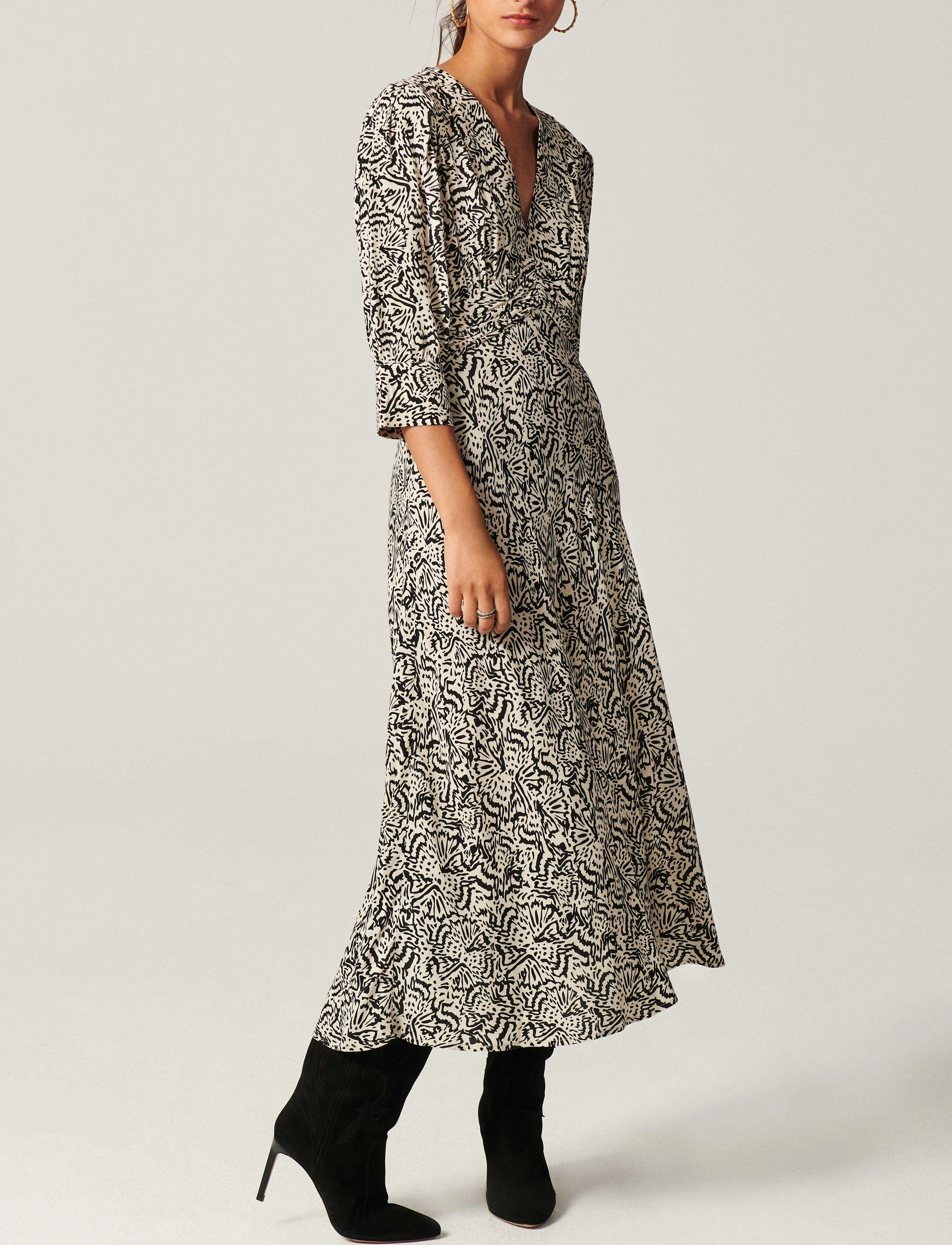 ba&sh - ROBE LOA - black - 2