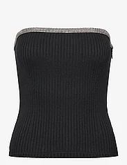 ba&sh - BUSTIER DAJI - sleeveless blouses - noir - 0