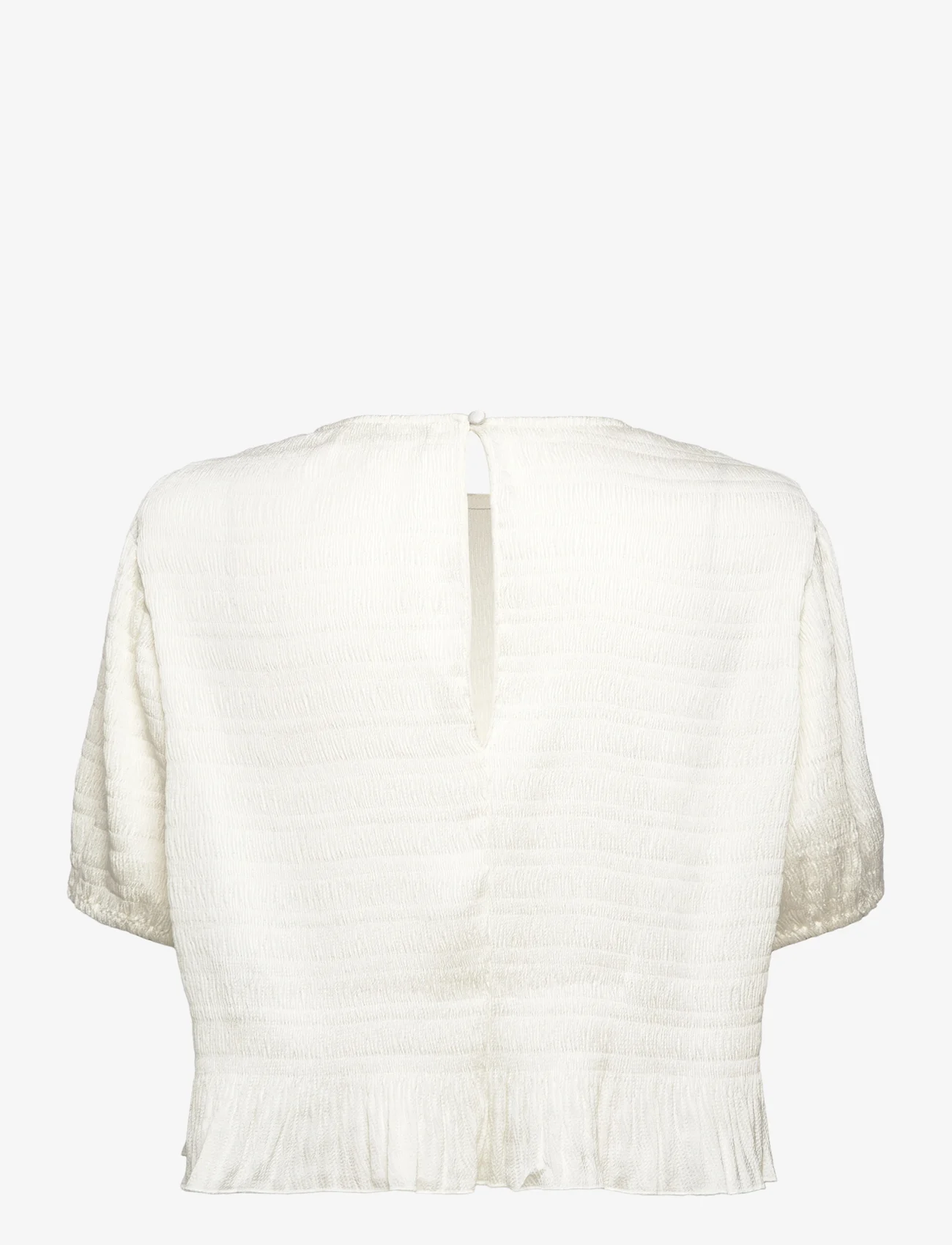 ba&sh - KABY TOP - short-sleeved blouses - ecru - 1