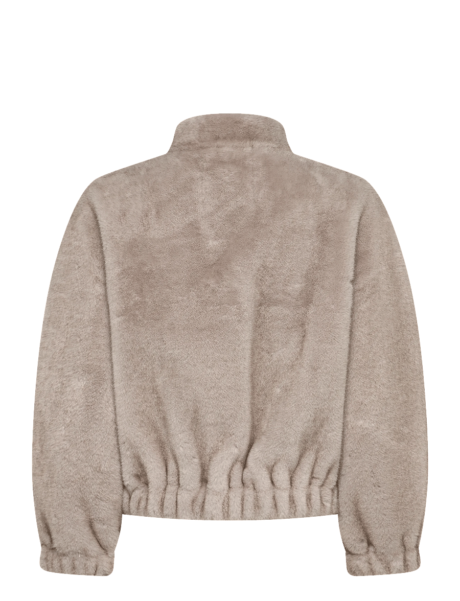 ba&sh - PAROS COAT - kunstpelz - grey - 1