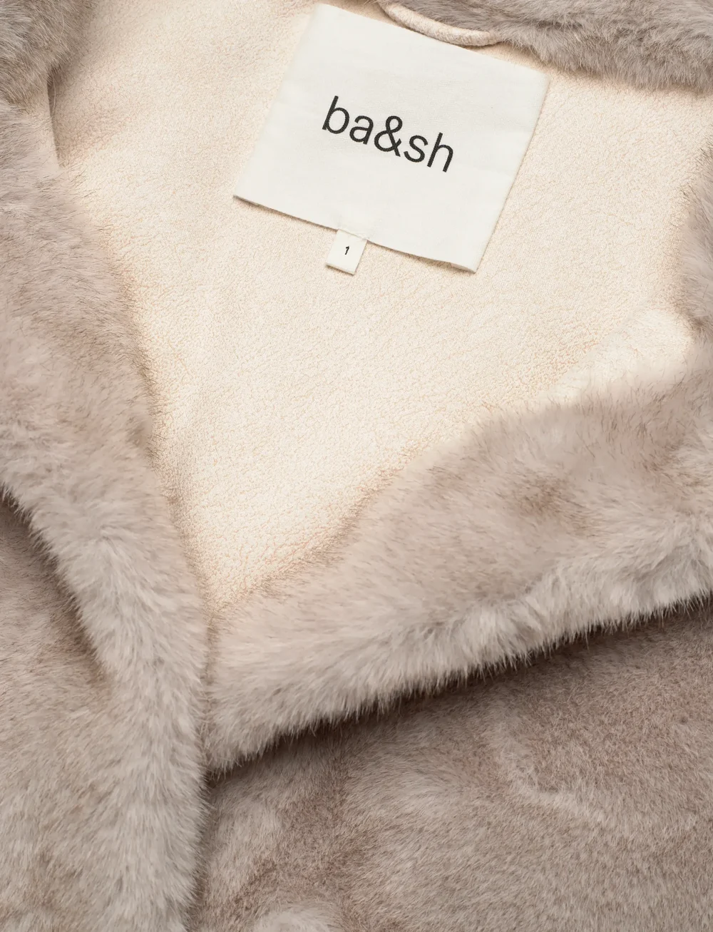 ba&sh - PAROS COAT - fuskpäls - grey - 2