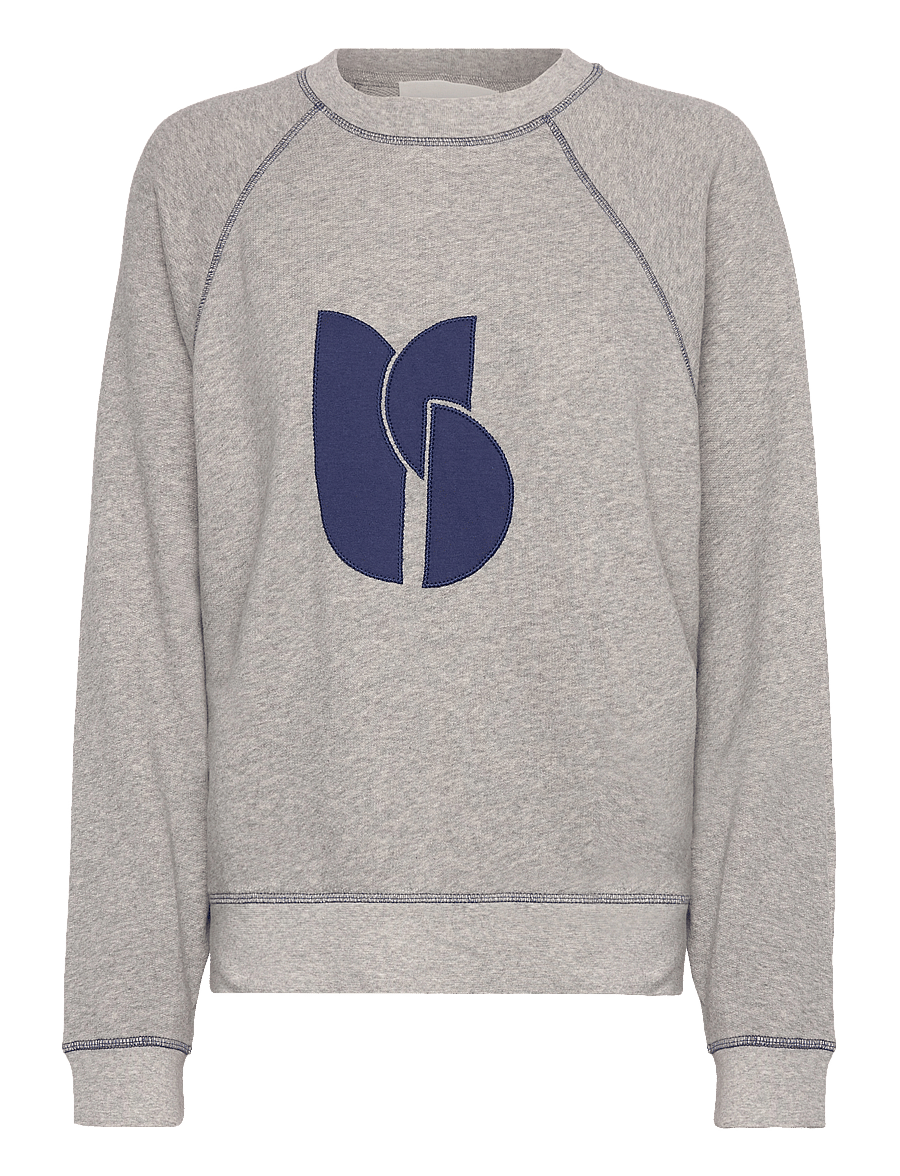 ba&sh - SWEATSHIRT BART - grey - 1