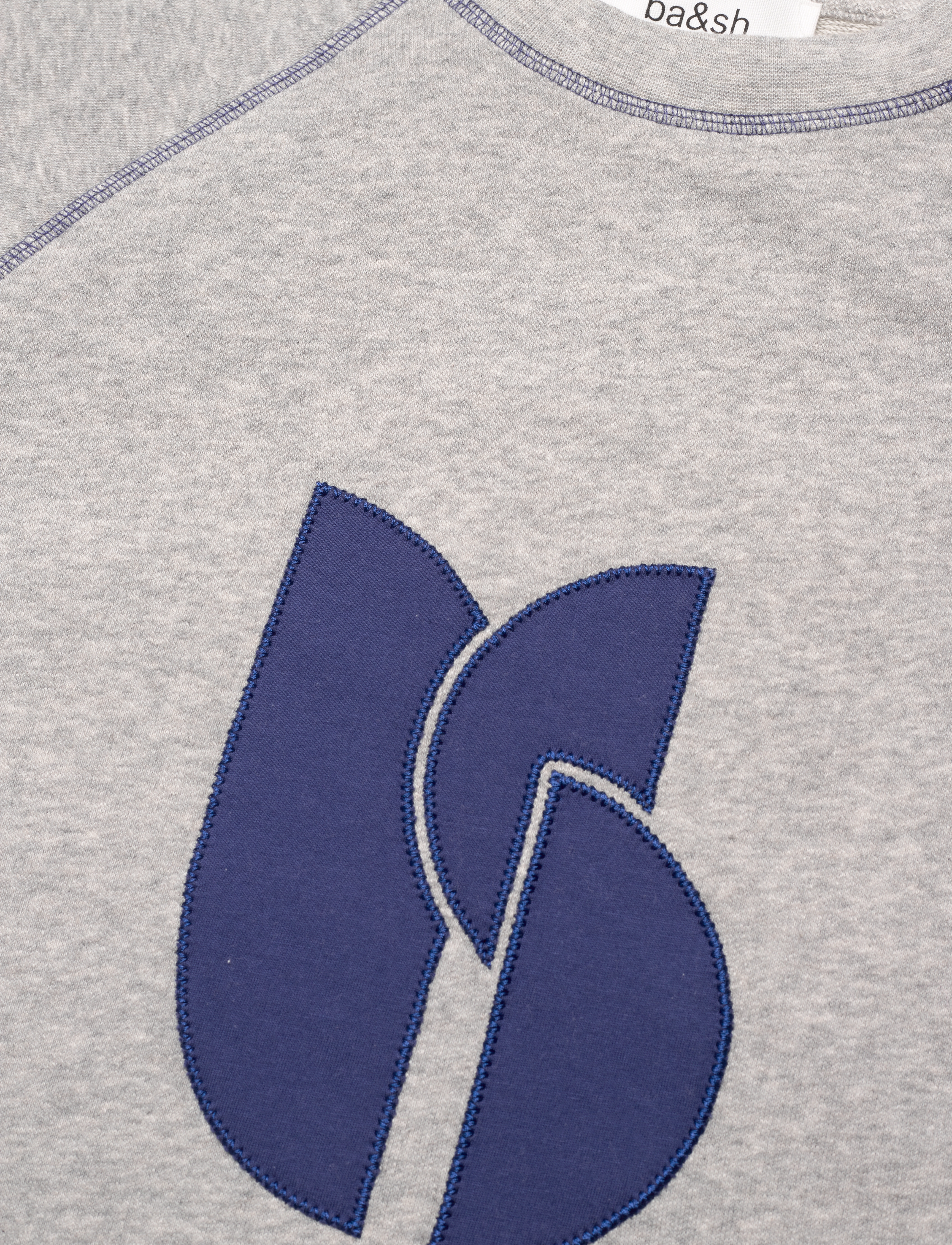 ba&sh - SWEATSHIRT BART - grey - 3