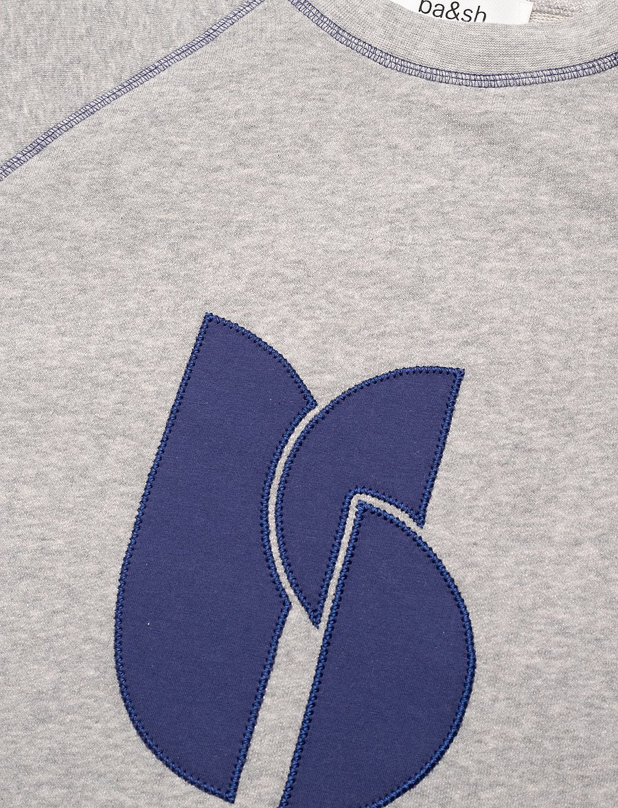 ba&sh - SWEATSHIRT BART - grey - 3