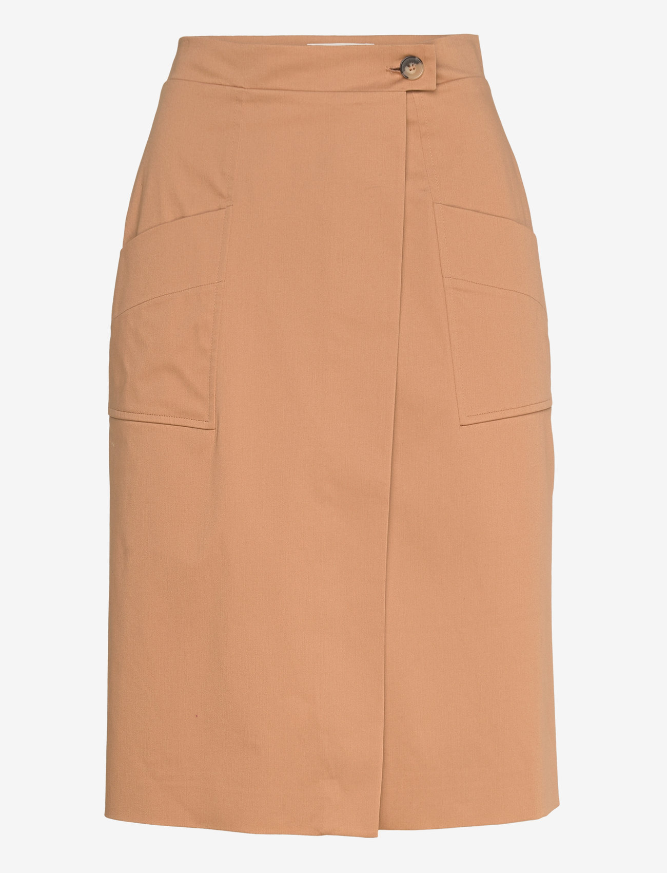 ba&sh - SKIRT BASTIEN - midi-röcke - camel - 0