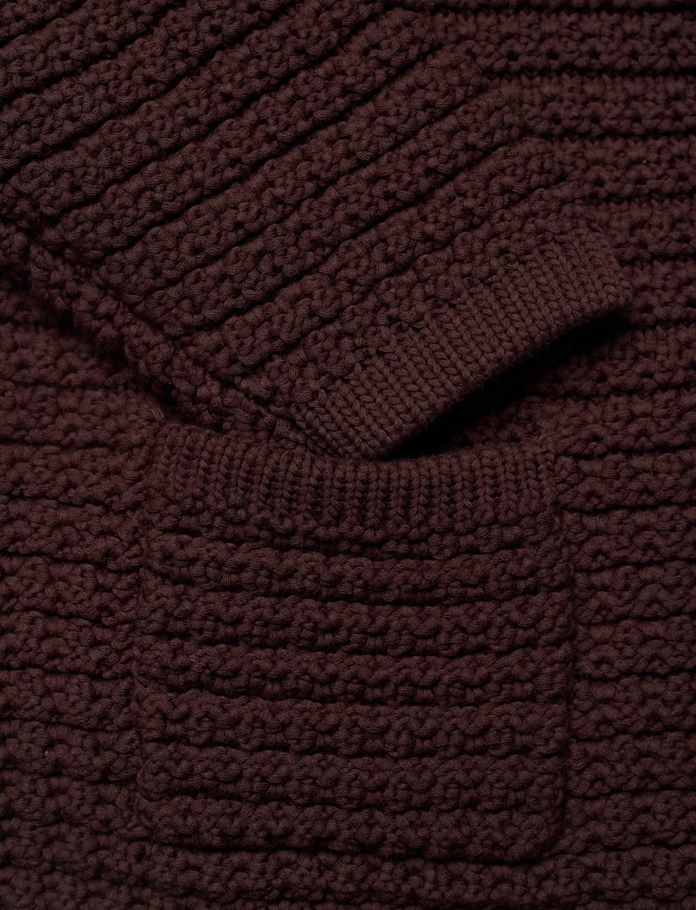 ba&sh - CARDIGAN GASPARD - koftor - chocolat - 3