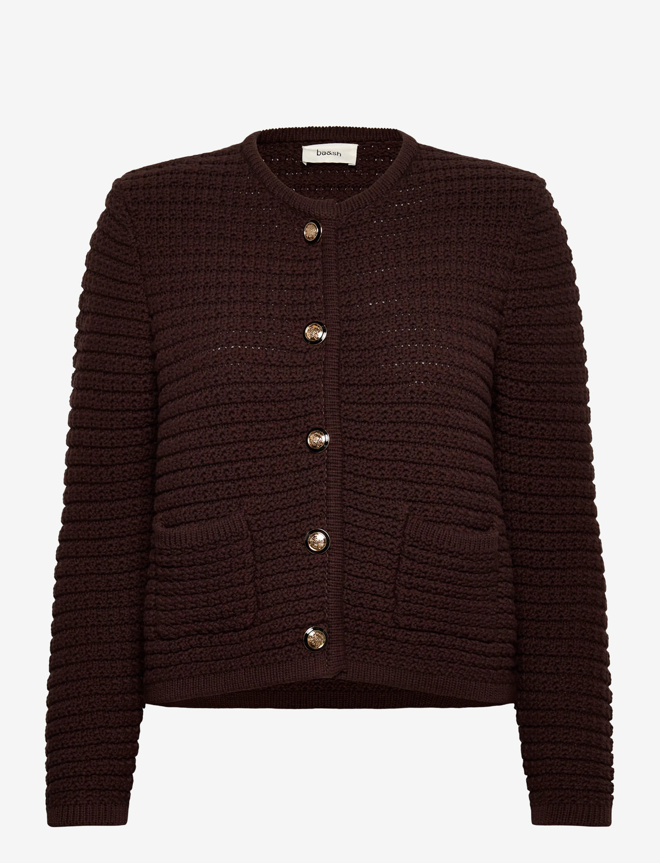 ba&sh - CARDIGAN GASPARD - chocolate - 1